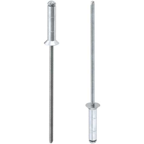 Din 7337 Заклепка відривна multigrip з потайним буртиком Al-St