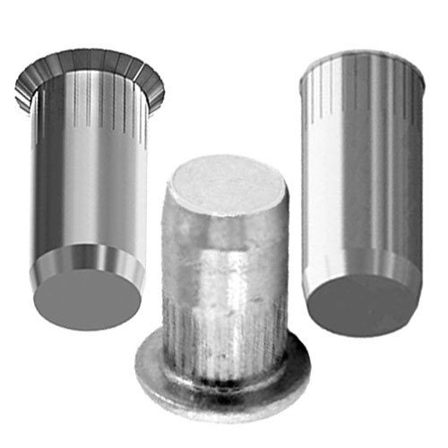 Клепальна гайка закрита рифлена