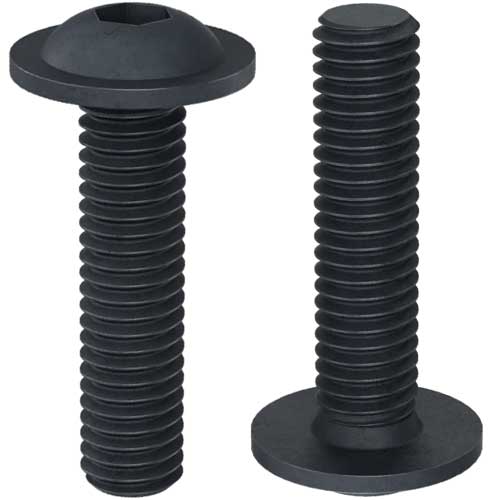 Гвинт ISO 7380-2 кл.8.8 чорний цинк