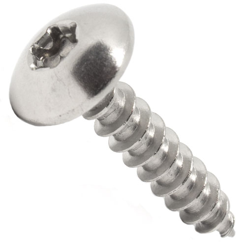 Art.9125 Саморіз з напівкруглою головкою нержавіючий