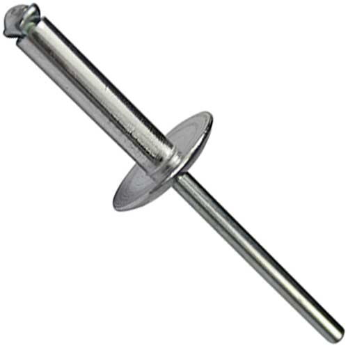 Din 7337 Заклепка відривна бананова зі збільльшеним буртиком Al-St RAL