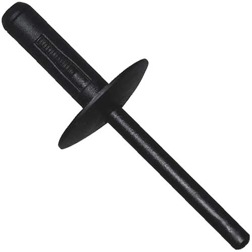 Din 7337 Заклепка відривна трипелюсткова зі збільльшеним буртиком поліамід