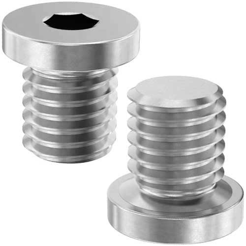 Дюймова пробка Din 908 алюміній