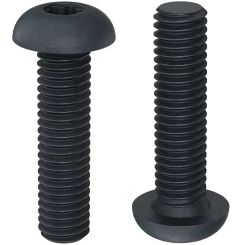 Гвинт ISO 7380 кл.10.9 чорний цинк TORX