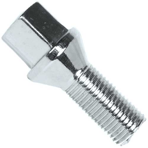 Болт колісний кл.10.9 цинк з конусом і дрібною різьбою