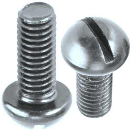 Din 86 Дюймовий гвинт із закругленою циліндричною головкою і шліцом