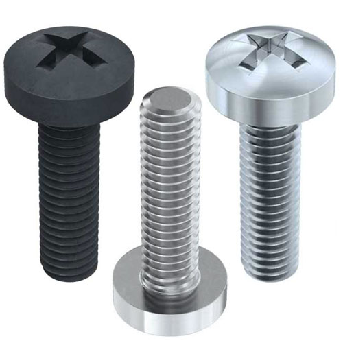 Din 7985 Дюймовий гвинт з напівкруглою головкою з хрестоподібним шліцом