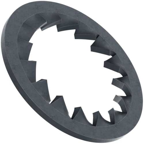 Шайба Din 6798 J без покриття