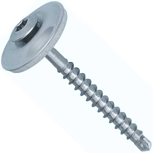 Шуруп Art.9387 нержавіючий А2 TORX + EPDM шайба