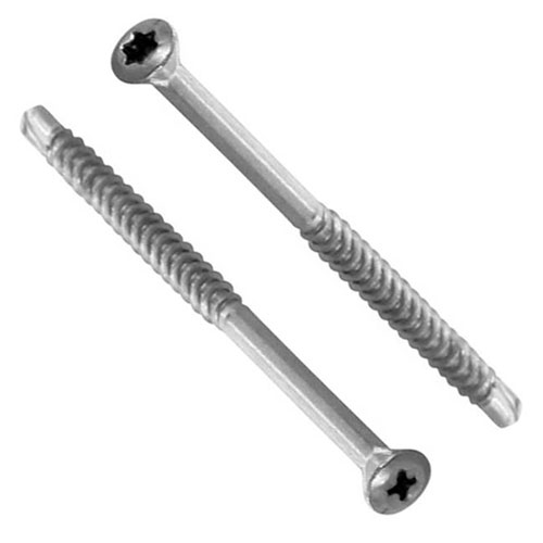 Art.9041 Шуруп з напівпотайною головкою і буром + TORX нержавіючий