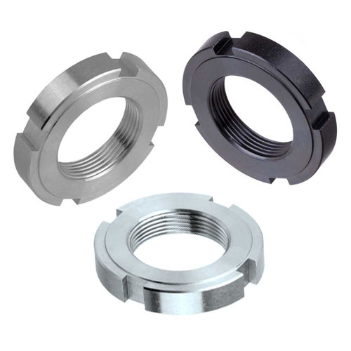 Din 1804 Гайка кругла шліцева з дрібним кроком