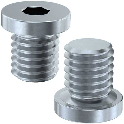 Пробка Din 908 жовтий цинк