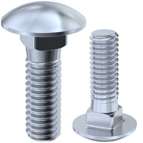 Болт Din 603 кл.8.8 жовтий цинк