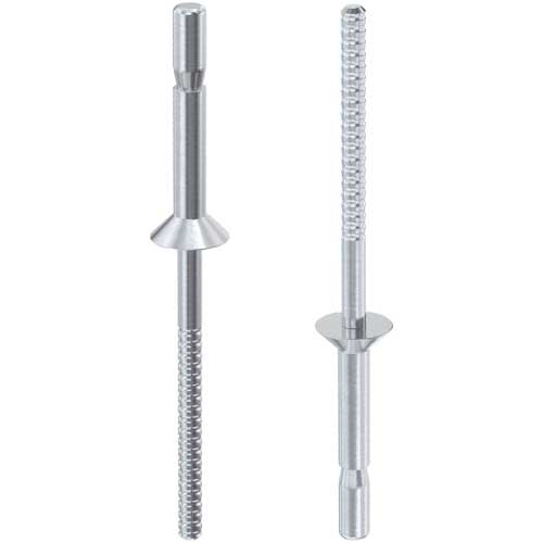 Din 7337 Заклепка відривна конструкційна з потайним буртиком A2-A2