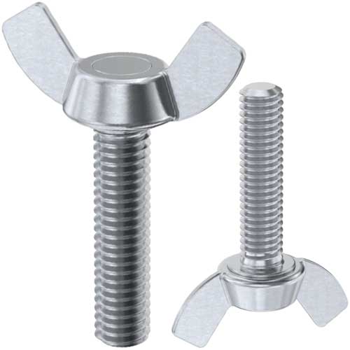 Гвинт баранцевий Din 316 AF нержавіючий A2