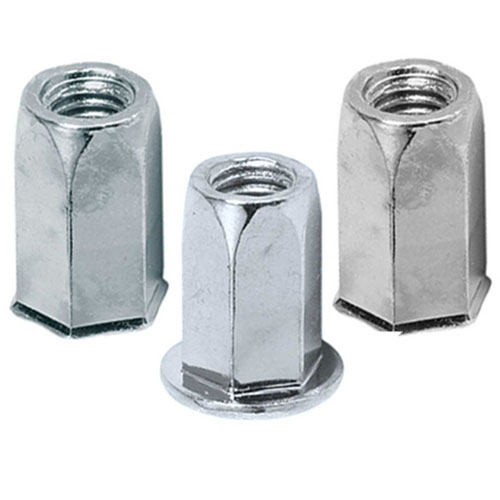 Клепальна гайка відкрита шестигранна