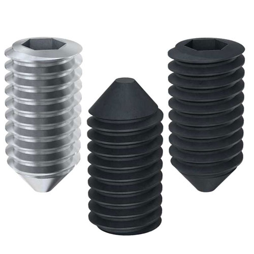 Din 914 Дюймовий гвинт установочний з внутрішнім шестигранником і конічним кінцем