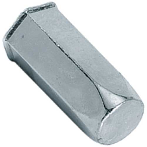 Клепальна гайка закрита шестигранна з потайним буртиком цинк