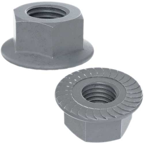 Гайка Din 6923 кл.10.9 з насічками geomet