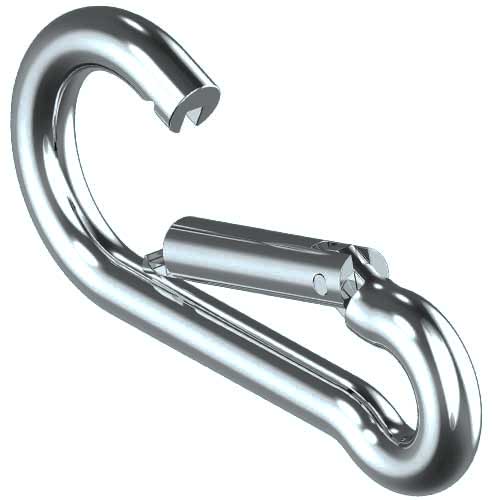 Art.8249 Карабін без замка цинк