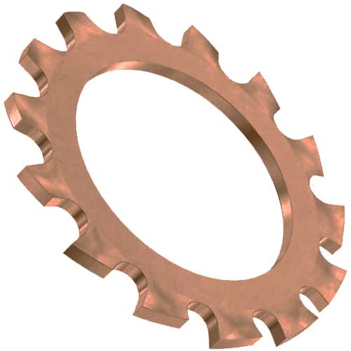 Шайба Din 6797 А бронза