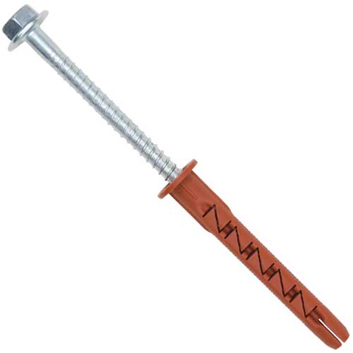 Дюбель шуруп з шестигранною головкою цинк