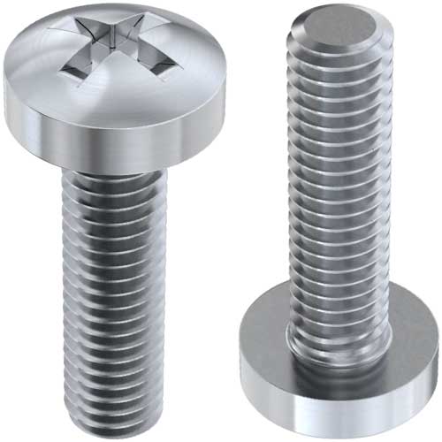 Din 7985 Дюймовий гвинт нержавіючий A2