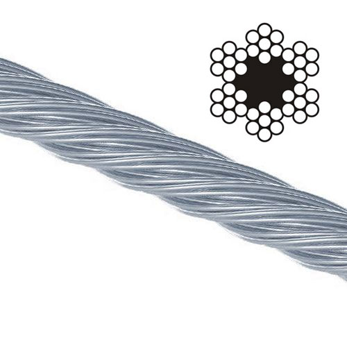 Din 3055 Трос 6x7 цинк