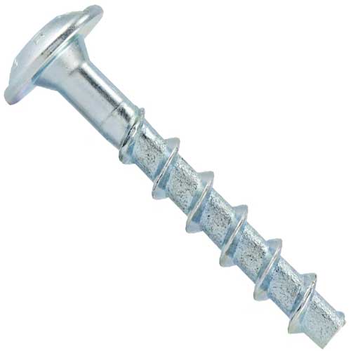 Анкер для бетону зі сферичною головкою цинк TORX