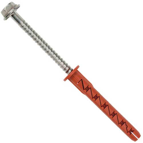 Дюбель шуруп з шестигранною головкою A2-A4