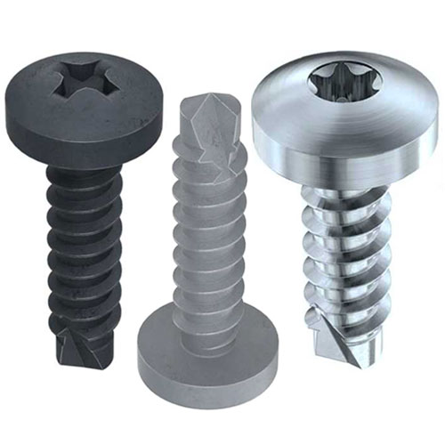 Din 7504 N Саморіз з напівкруглою головкою і буром