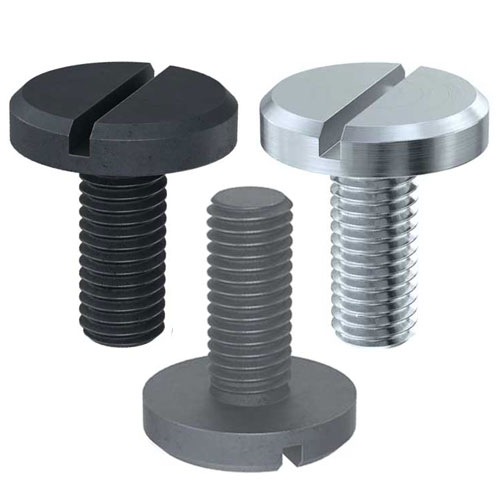 Din 921 Гвинт з плоскою збільшеною головкою і шліцом