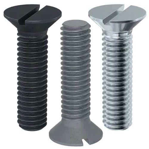 Din 963 Гвинт з потайною головкою і прямим шліцом