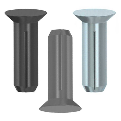 Din 1477 Штифт циліндричний з насічкою і потайною головкою