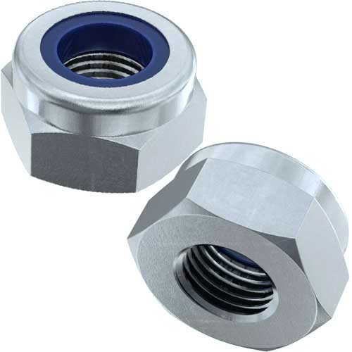 Гайка Din 985 кл.8.8 чорний цинк