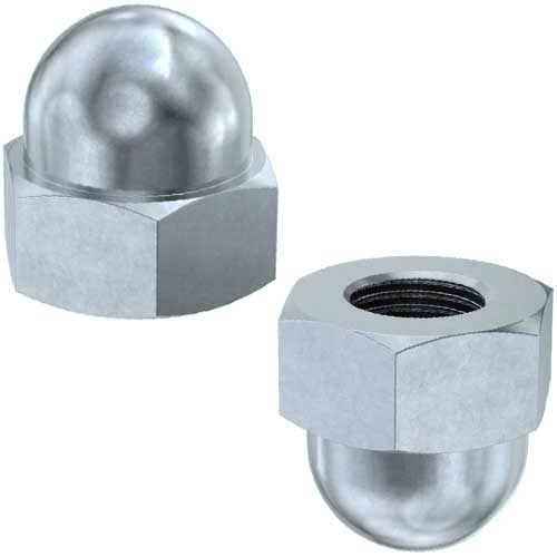 Гайка Din 1587 кл.8.8 цинк