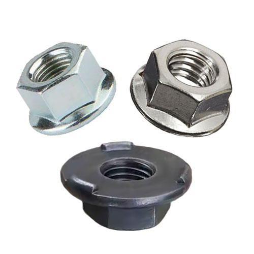 Din 977 Гайка приварна шестигранна з фланцем