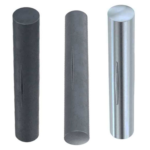 Din 1475 Штифт циліндричний з центральний насічкою