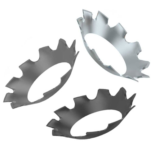 Din 6797 V Шайба стопорна із зовнішніми зубцями увігнута