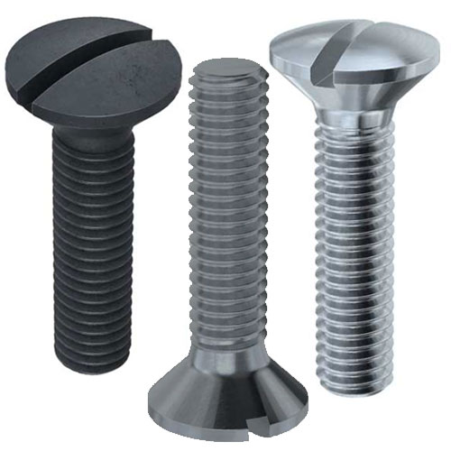 Din 964 Гвинт з напівпотайною головкою і прямим шліцом