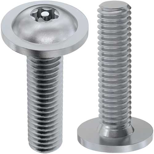 ISO 7380-2 Гвинт антивандальний нержавіючий A2 TORX + PIN