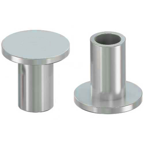 Заклепка Din 7338 B жовтий цинк