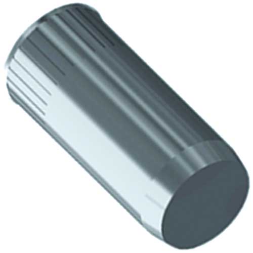 Клепальна гайка закрита рифлена з потайним буртиком цинк