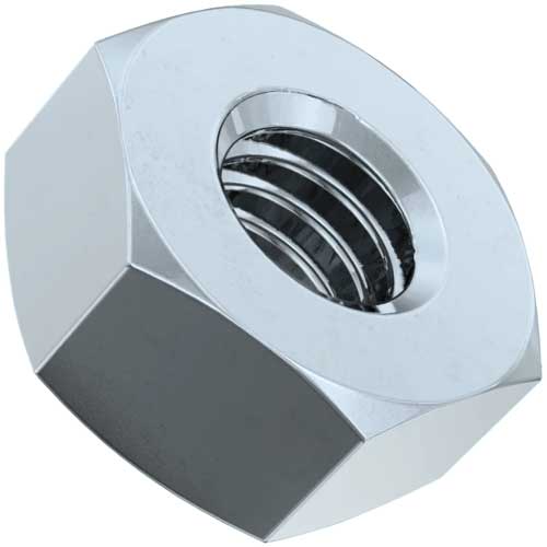 Гайка Din 934 кл.5-6 цинк з лівою різьбою