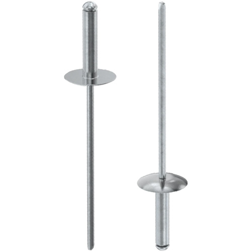 Din 7337 Заклепка відривна зі збільльшеним буртиком St-St