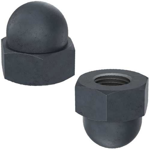 Гайка Din 1587 кл.6 з дрібним кроком без покриття