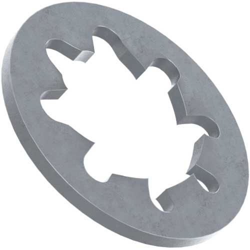 Шайба Din 6797 J geomet