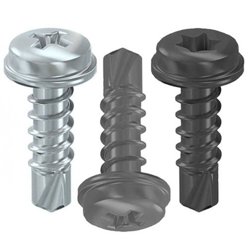 Din 7504 T Саморіз з напівкруглою головкою і буром + пресшайба