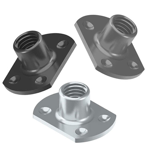 WS 9320 Гайка приварна з точками зварювання знизу