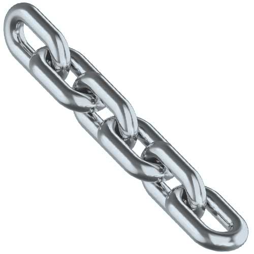 Din 766 Ланцюг коротколанковий цинк